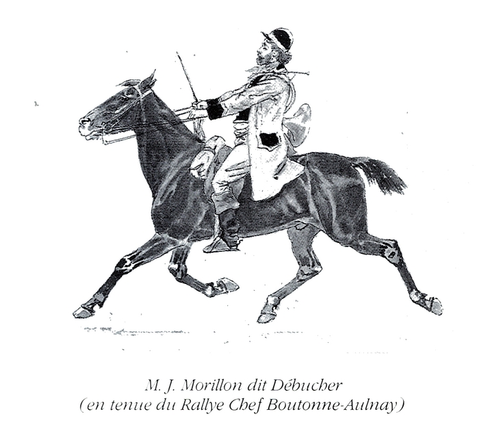 M. Morillon - Tiré de l'ouvrage Deux Siècles de Vènerie à travers la France - H. Tremblot de la Croix et B. Tollu (1988)